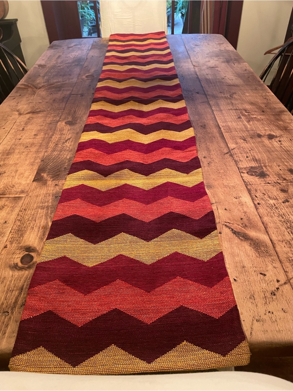 Handmade large fall table runners